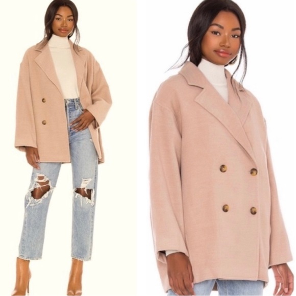 NWT Free People Hannah Soft Slouchy Blazer Jacket - Picture 3 of 10